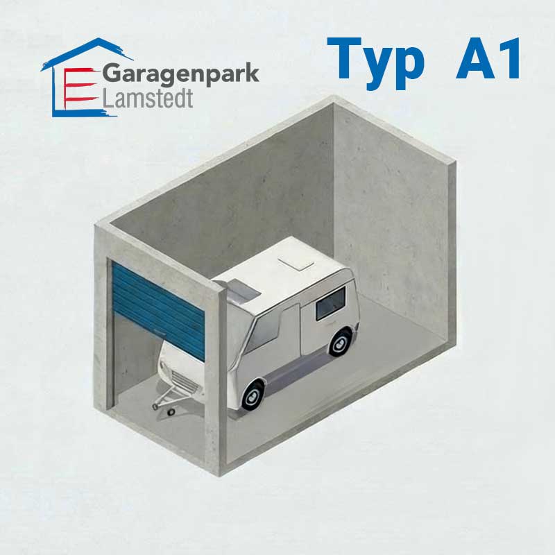 Mietgarage Abteil A1
