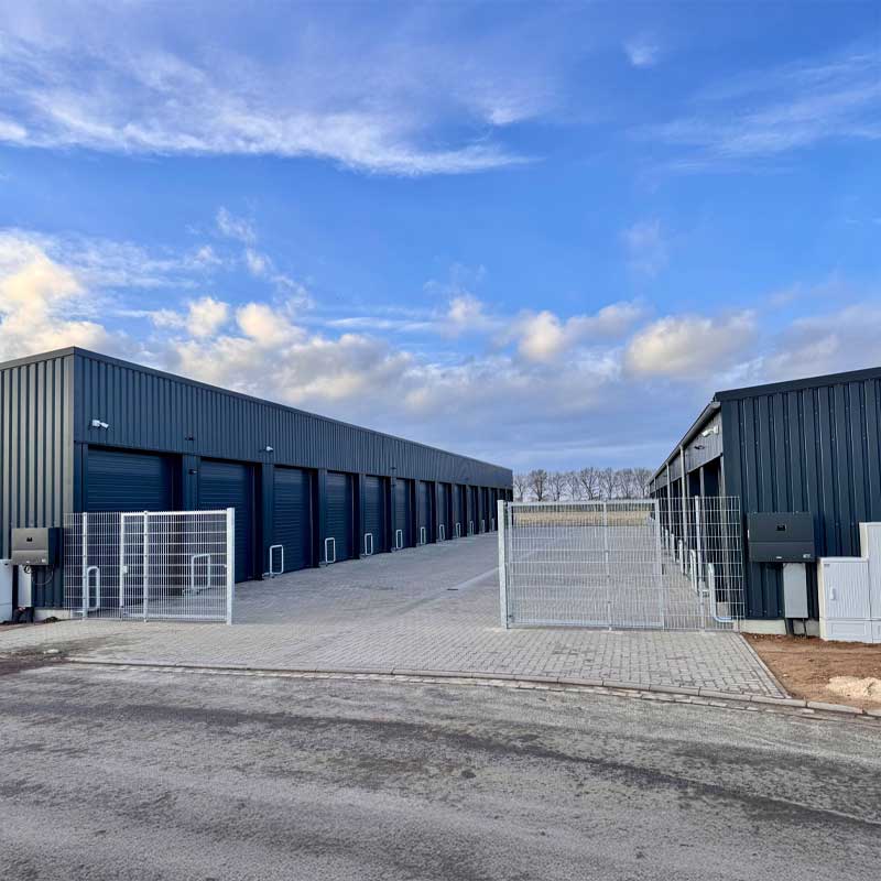 Mietgarage Abteil B2 Einfahrt