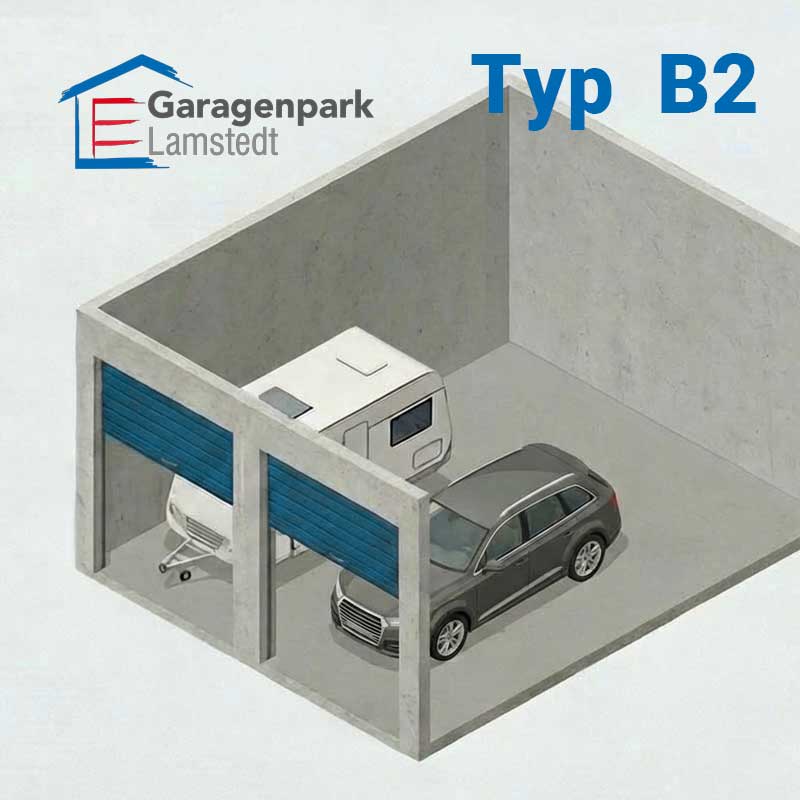 Mietgarage Abteil B2